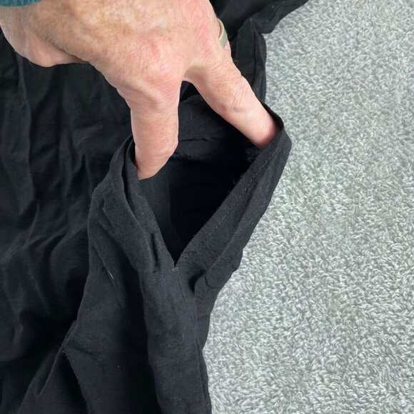 Cos Womens Black Short Sleeve Dress Size 4 3500 - Picture 7 of 9